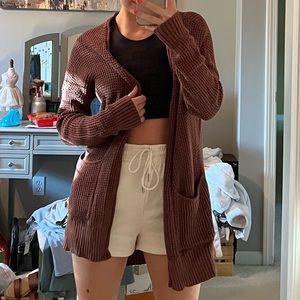 Mauve Cardigan